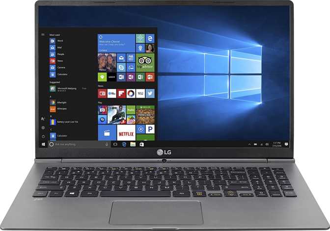 LG Gram 15 (2018) 15.6" Intel Core i7-8550U 1.8GHz / 16GB / 1TB SSD